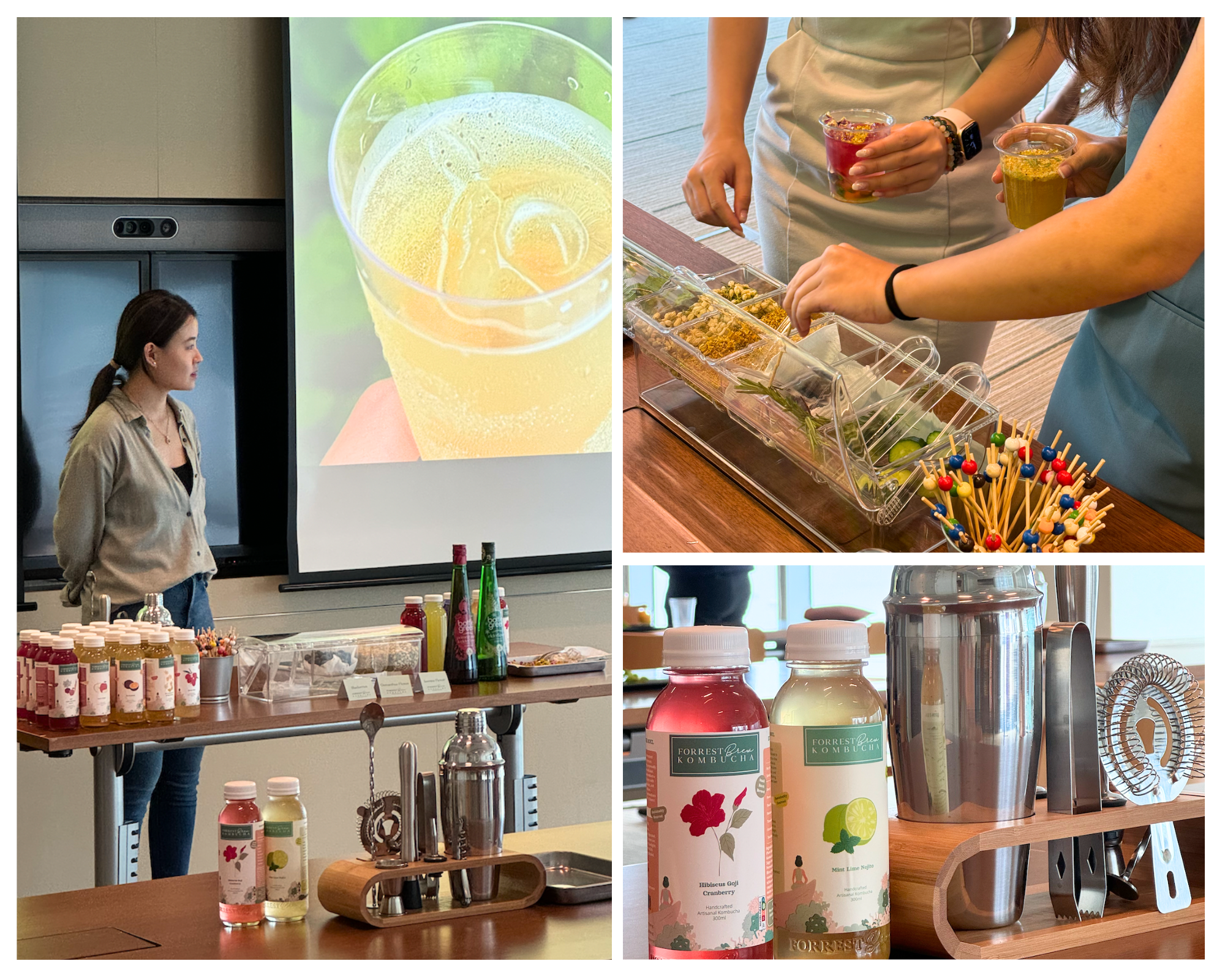ForrestBrew Kombucha Mixology Workshop for Corporate team bonding activity