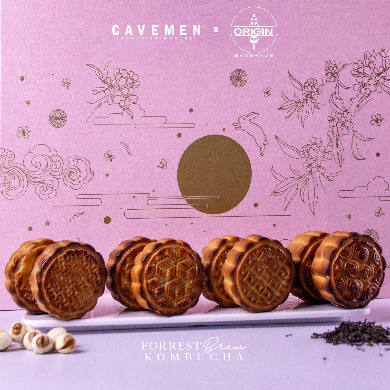 Singapore’s first Kombucha-Filled Mooncake: Baking Traditional Mooncake with a Modern Twist!