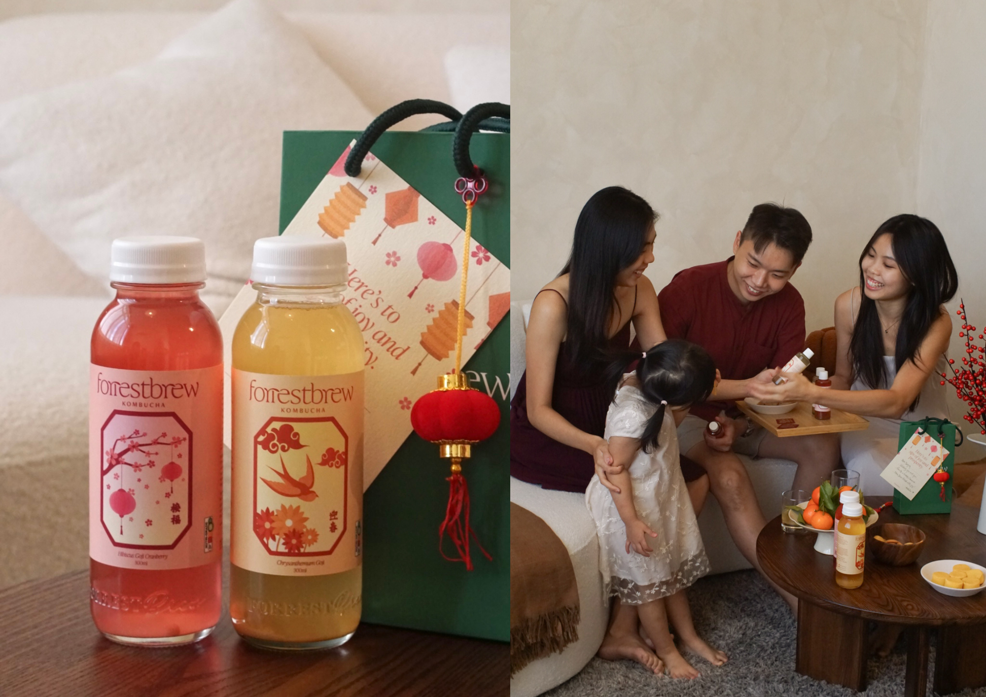 Kombucha Gift Sets for Chinese New Year