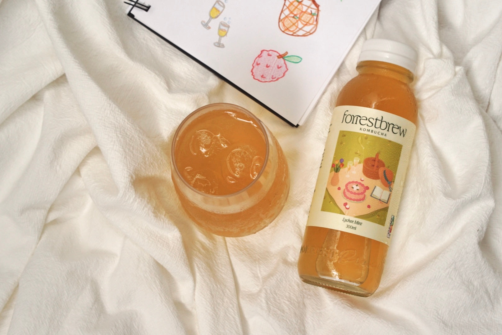 Summer Favourite: Lychee Mint Kombucha